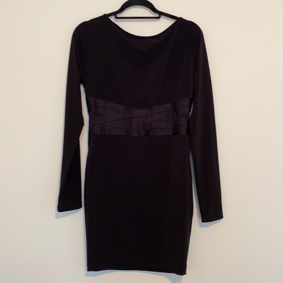 Elizabeth and James Black Casual Dress - Size Large - Picture 4 of 9